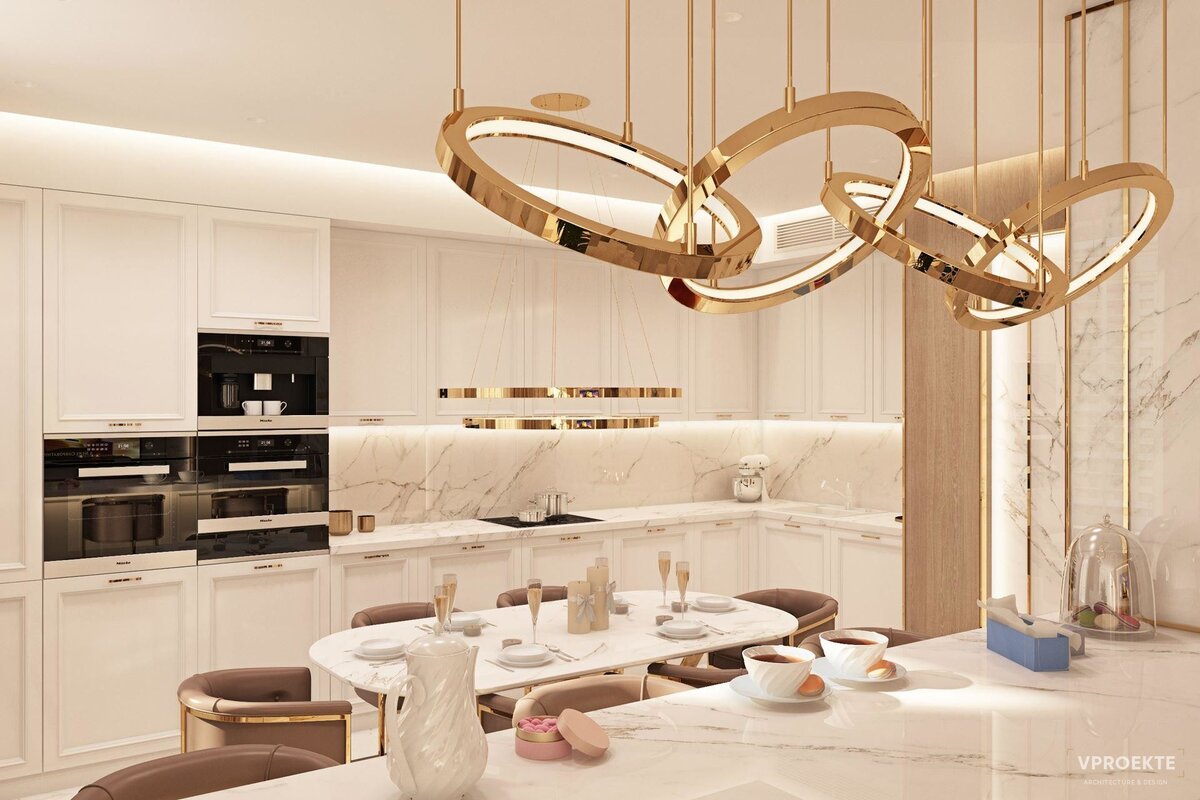 Дизайн-проект квартиры 144 м2 в ЖК “МОСФИЛЬМОВСКИЙ”