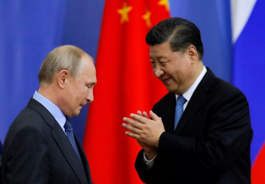 Путин и Си Цзиньпин (иллюстрация из открытых источников)