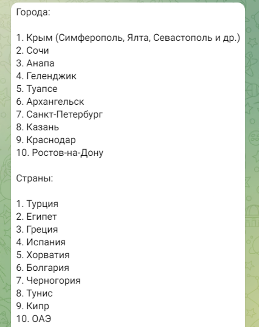 Где лучше отдыхать в этом году - спросила у нейросети | Дотошный турист |  Дзен