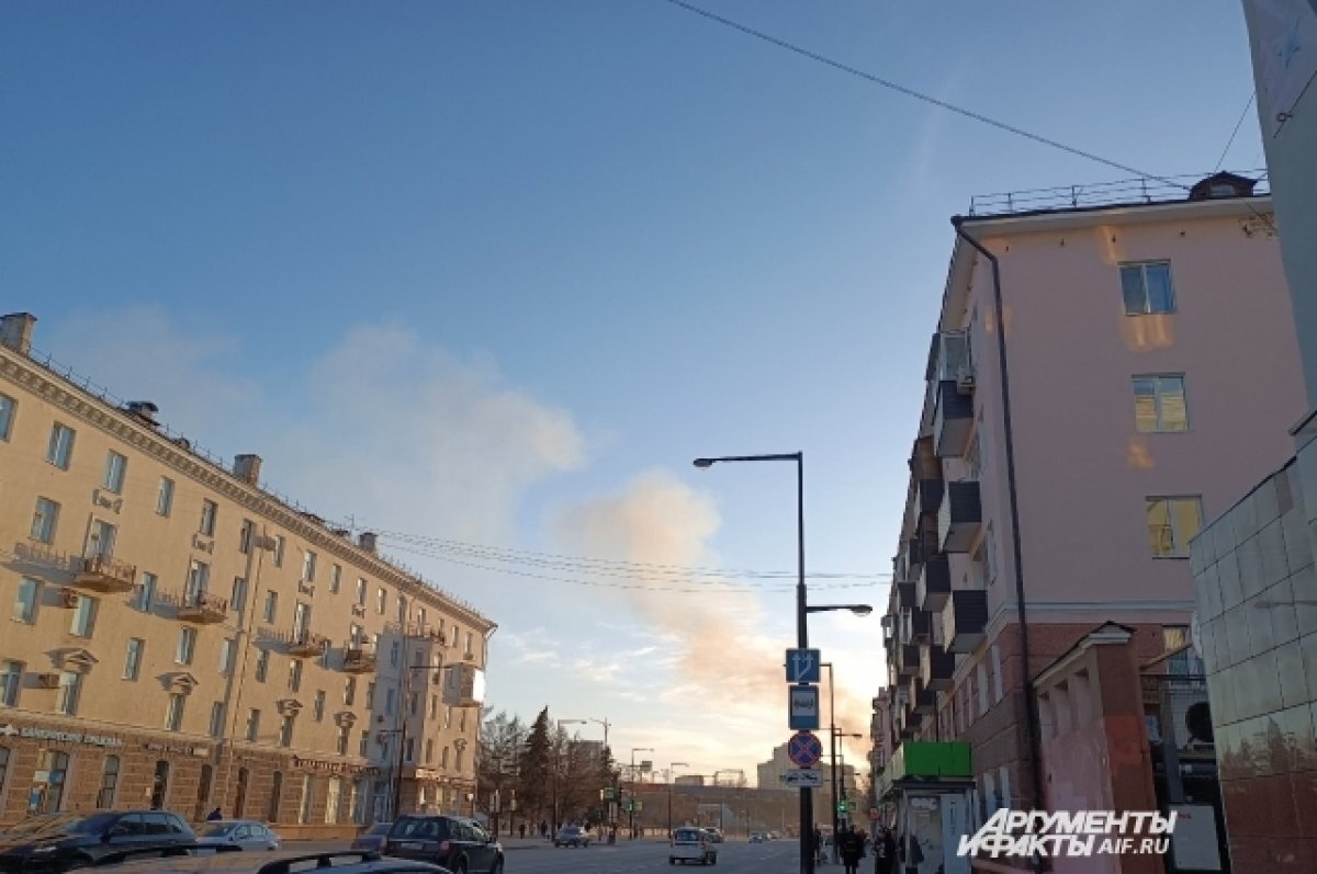    В МЧС назвали причину большого столба дыма в районе Перми II