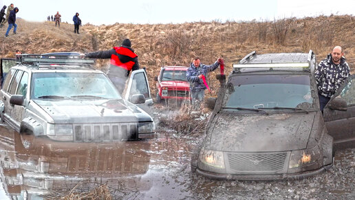 УТОПИЛИ JEEP и УАЗ! Битва в Овраге!