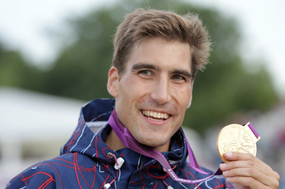    Давид Свобода, занявший 1 место на XXX Летних Олимпийских играх в Лондоне, 2012 г.