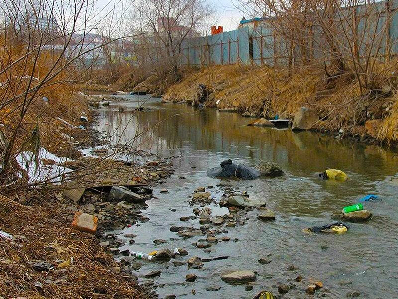 Загрязнение воды