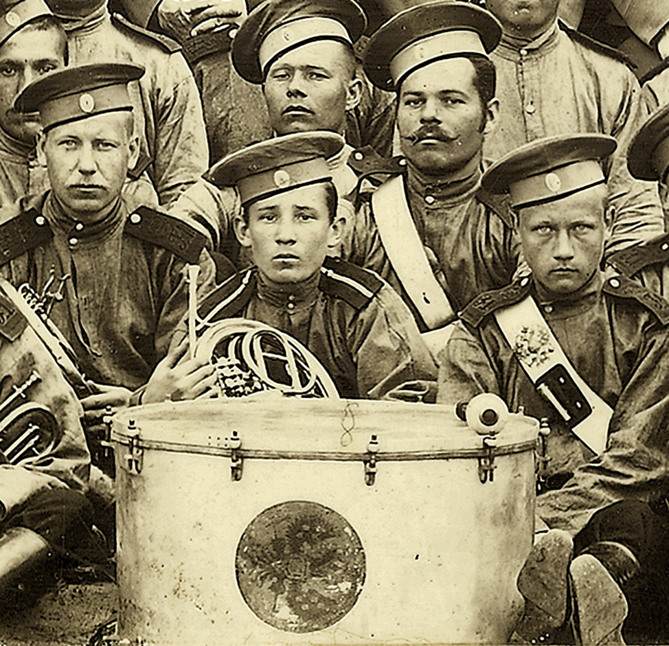 Фотография 1903 года кексгольмский полк