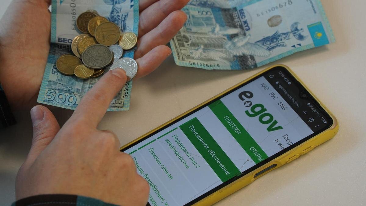    Женщина считает деньги.:NUR.KZ/Владимир Третьяков