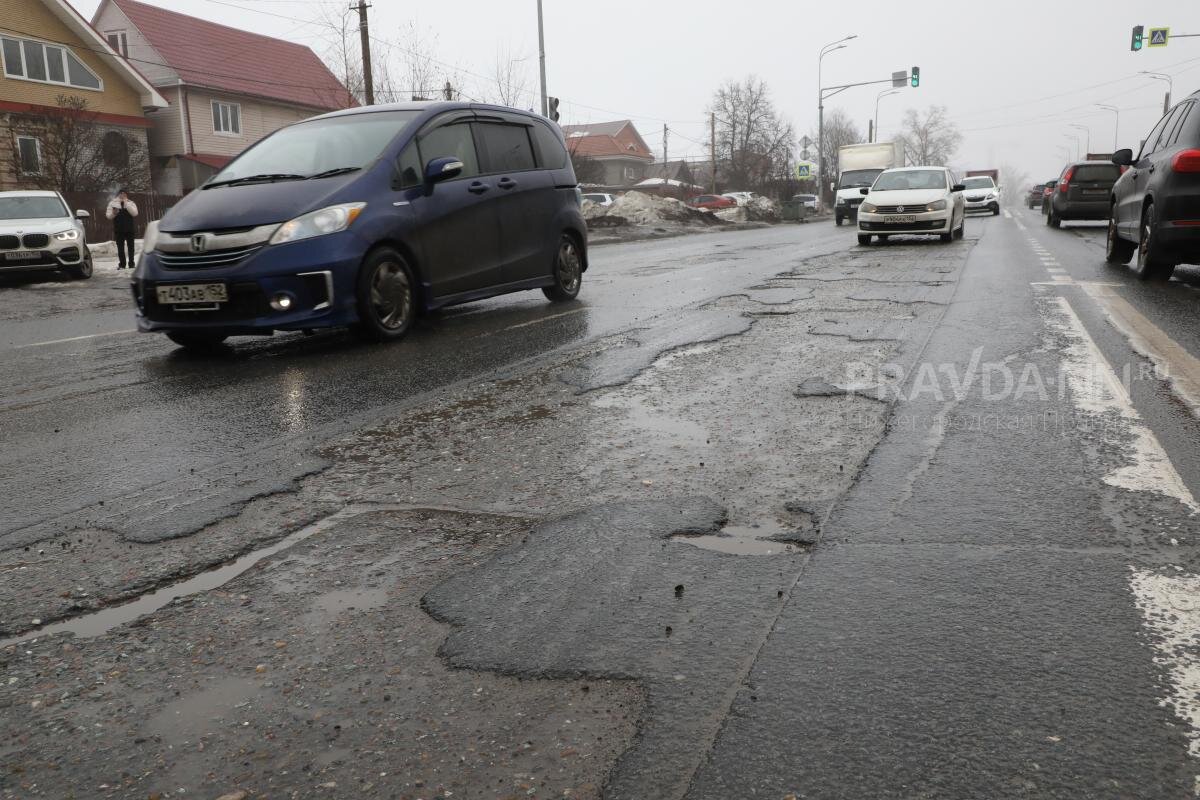    Дорога отчаянно нуждается в ремонте Юлия Максимова