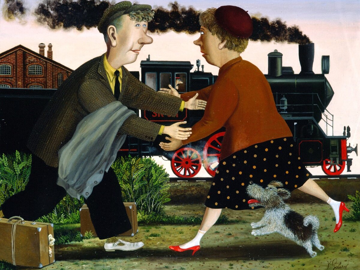 Художник Валентин Губарев