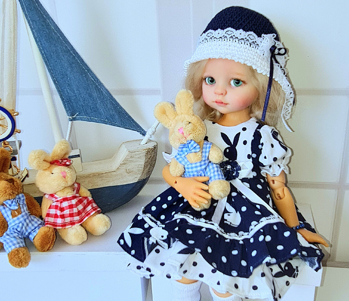 В зайчиках и с зайчиком