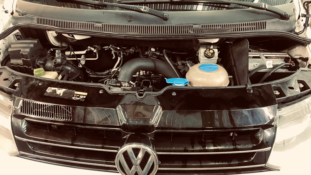 Ремонт двигателя на VW Multivan 