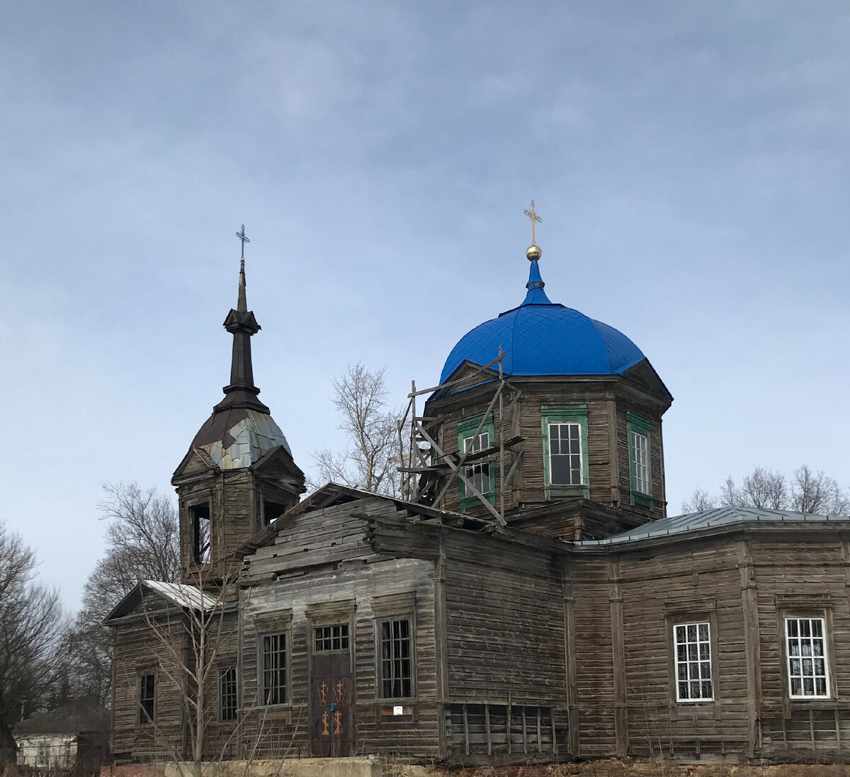 Фото автора. Село Долженково Обоянского района Курской области