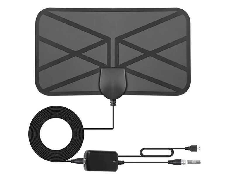 Комнатная ТВ антенна для DTV-T2 с усилителем