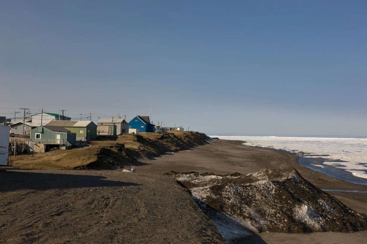 Современный поселок на Мысе Барроу. Источник: Яндекс.Картинки