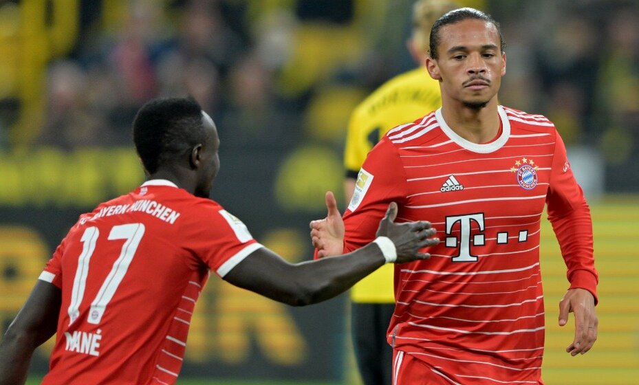    Мане и Сане подрались в перерыве матча ЛЧ. Фото: Global Look Press