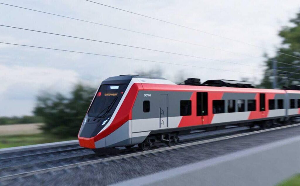 Новый дизайн «Ласточки» – поезд ЭС104 «Восток»