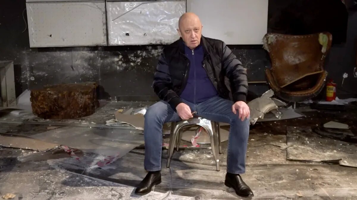 Стоп-кадр из видео Пресс-службы Пригожина