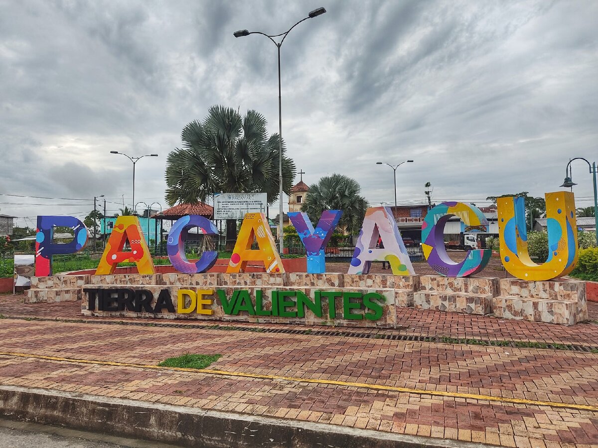 деревня в сельве Эквадора