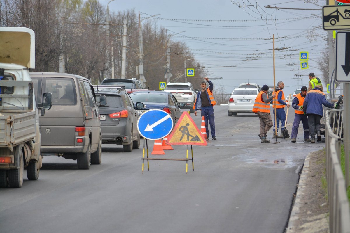    В Туле резко сократились объёмы ремонта дорог