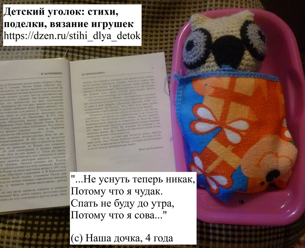 Сово-заметка 🦉: книга для Совы и моя 