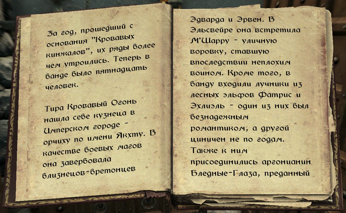 Skyrim Anniversary Edition: «Кровавые Кинжалы». История банды из Сиродила.  | The Elder Scrolls  АпоКриФ | Дзен