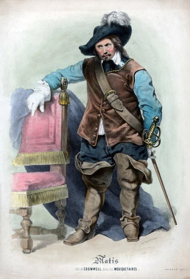 Мушкетер первого призыва, незадолго до до отправки на пенсию