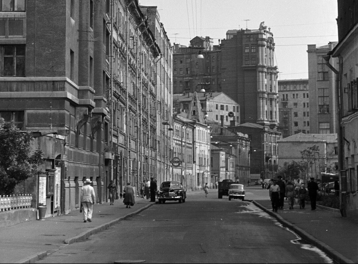 москва 1950 годов на