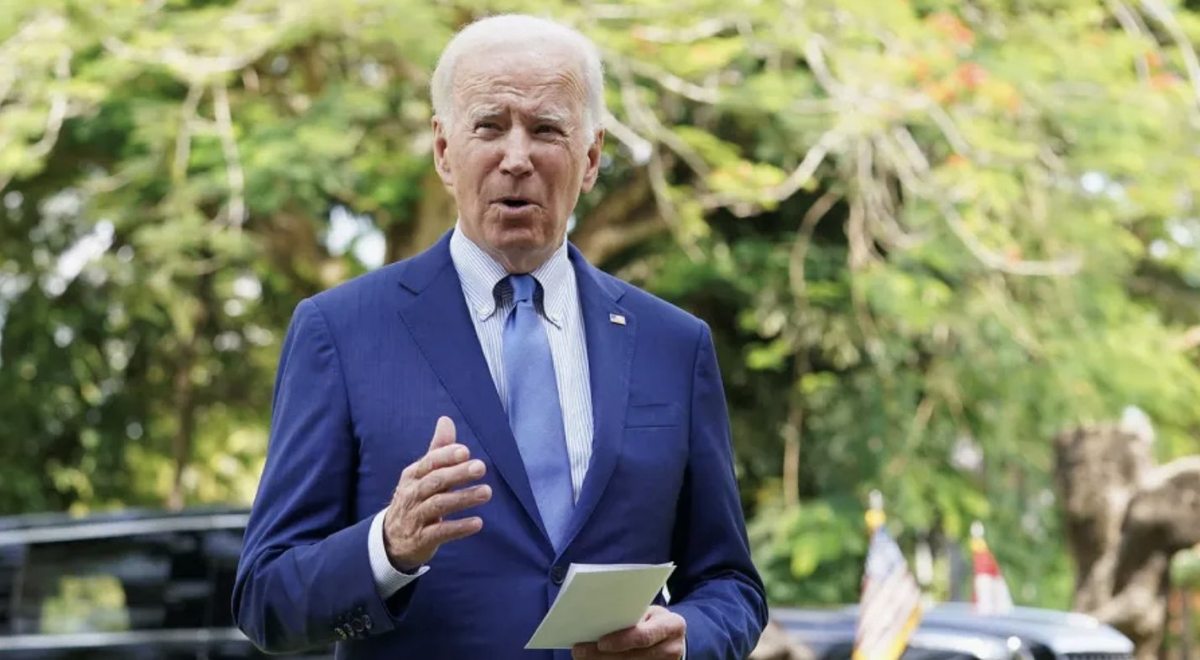 Джо Байден. Фото ТГ-канала Forbes