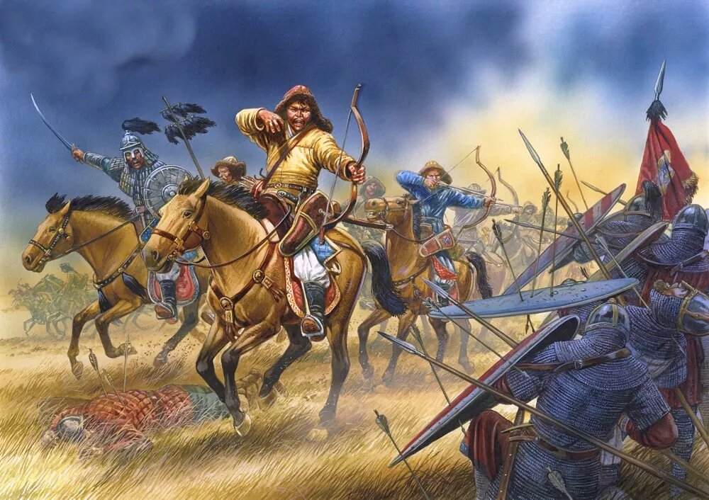 В XIII веке золотоордынским воинам не было равных на поле боя