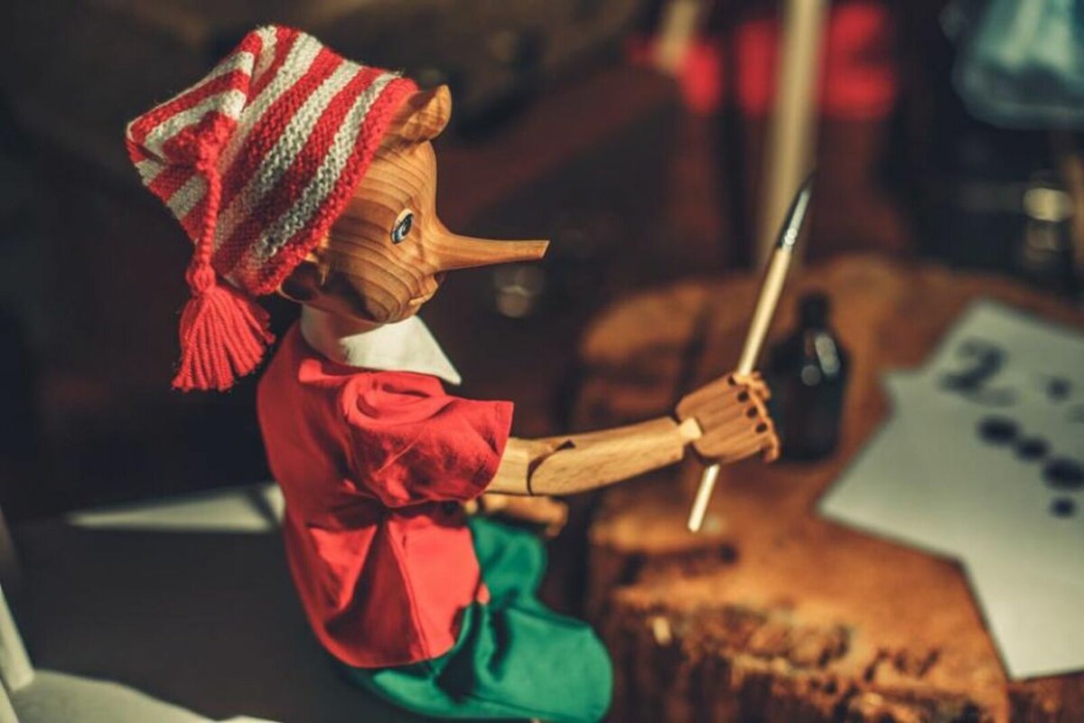 Кукольный спектакль марионеток Пиноккио