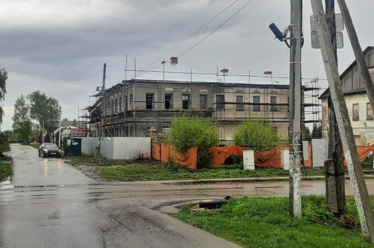    Здание бывшей Городской управы в Епифани станет хранилищем «Куликова поля»