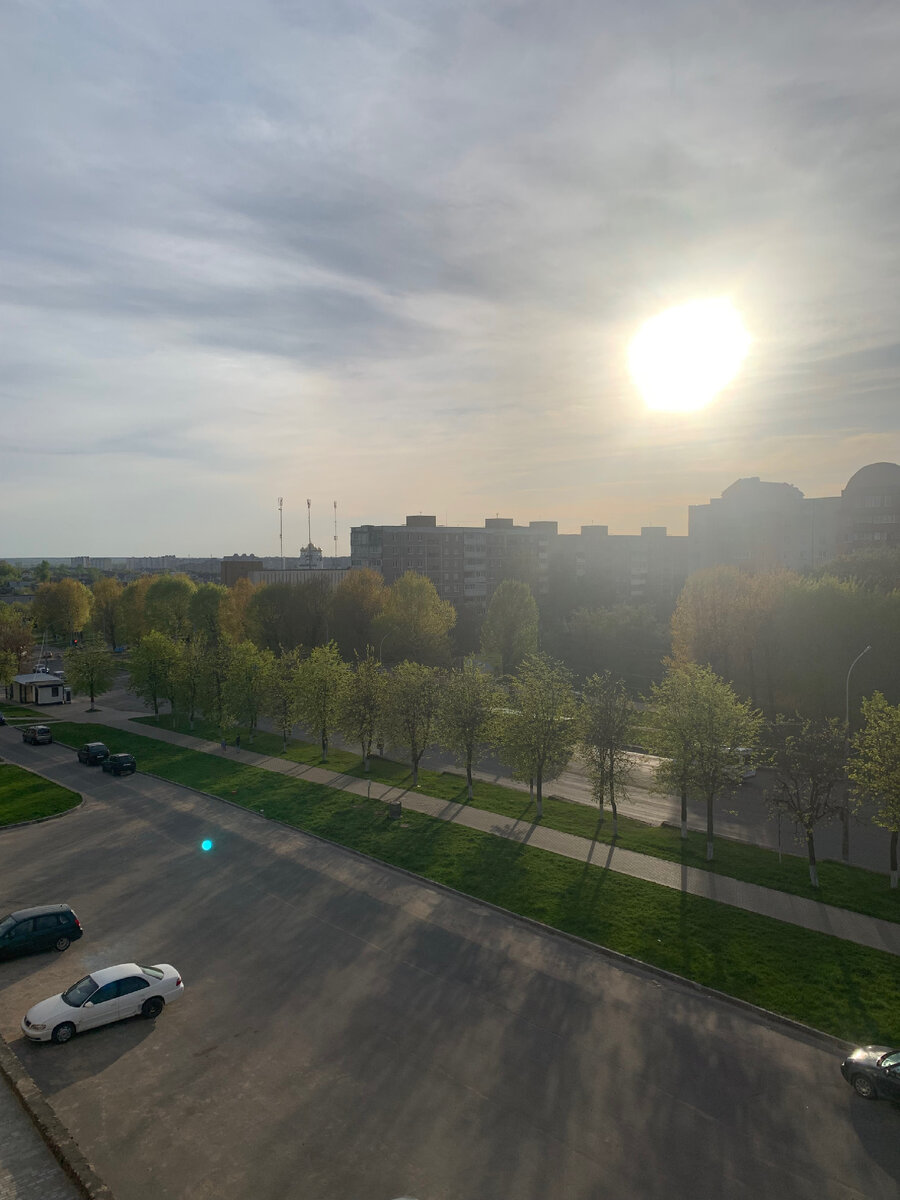 Вечернее солнце