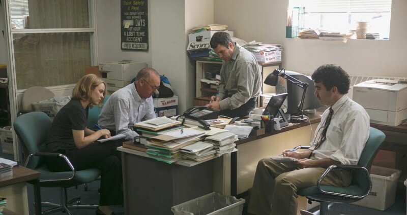 Кадр из фильма «В центре внимания», реж. Том Маккарти, 2015