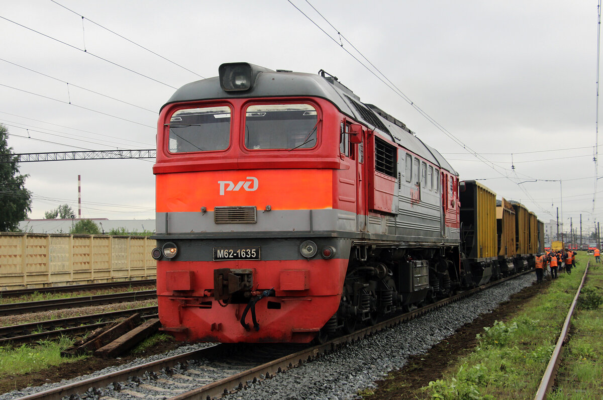 М62-1635, 2017 г. Фото railgallery.ru