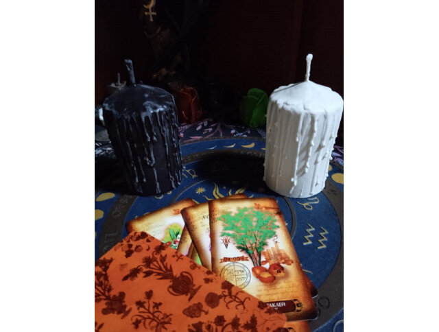 Алтарные свечи. Свеча Бога и Богини