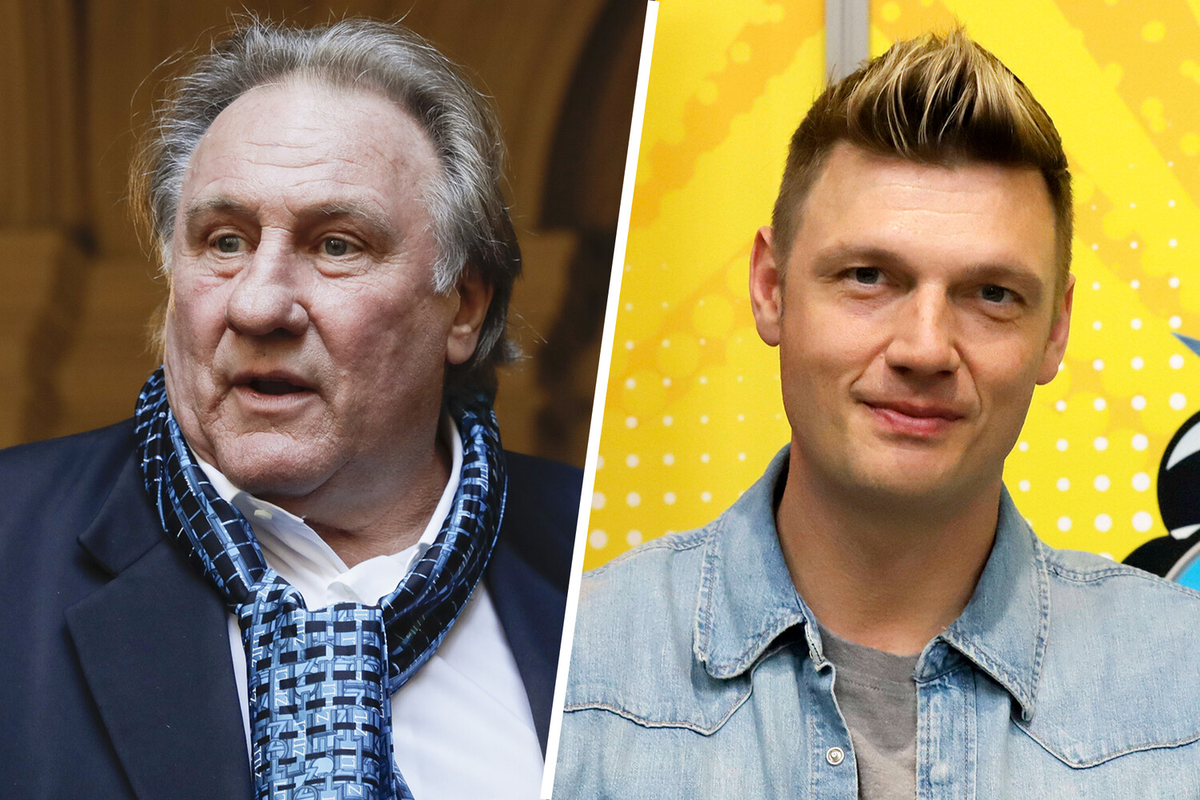 Жерар Депардье и Ник Картер ZUMA / Фото: Press/IMAGO/Global Look Press