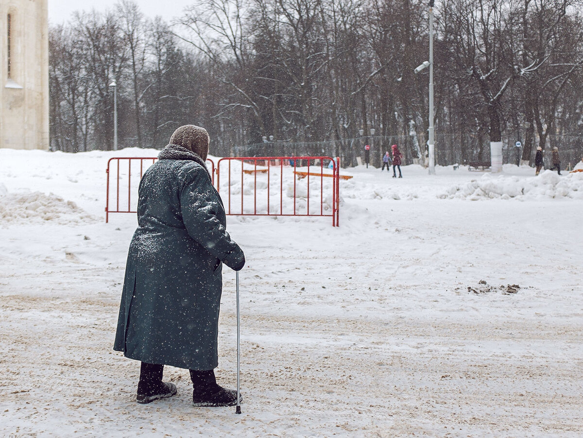 Очень похожа на нашу бабушку Тоню.