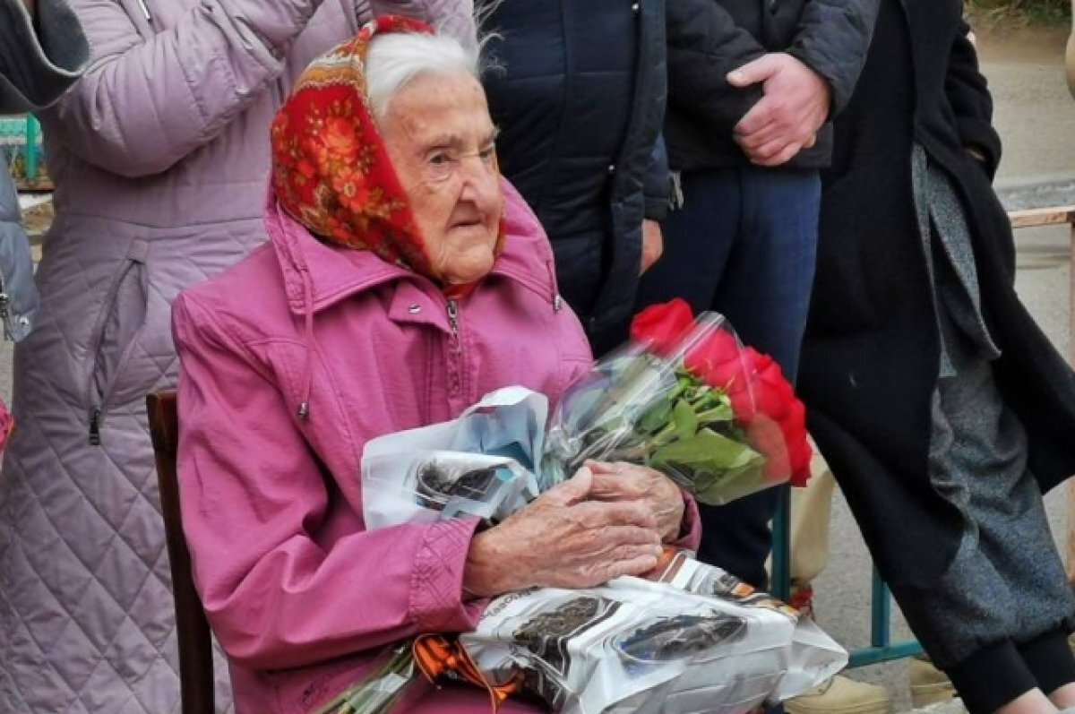    Ветеран Великой Отечественной войны отметила своё столетие в Чите