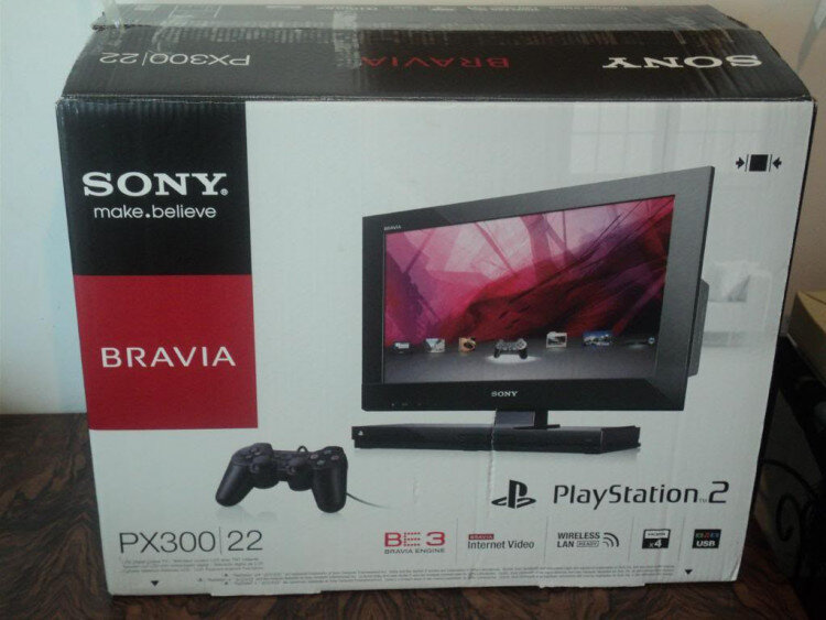 Playstation 2 shop bravia tv