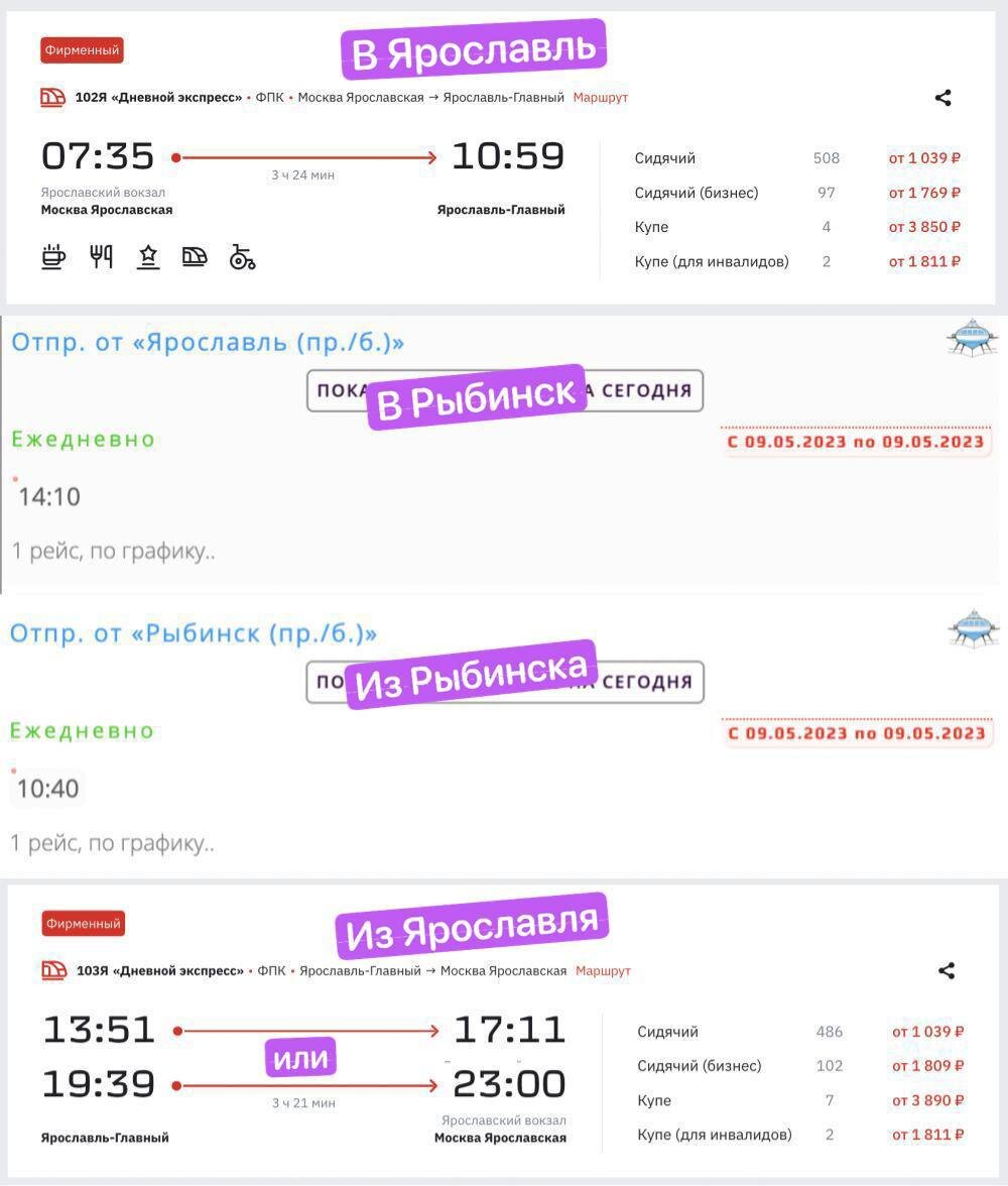 Как выглядит маршрут