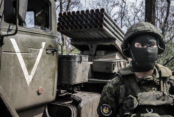    Военнослужащий РФ в зоне проведения СВО