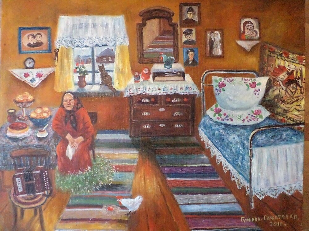 Художник Александра Гурьева-Сажаева