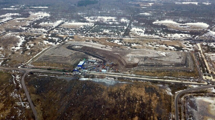    Рекультивация полигона ТКО «Шатурский» © Пресс-служба Губернатора и Правительства Московской области