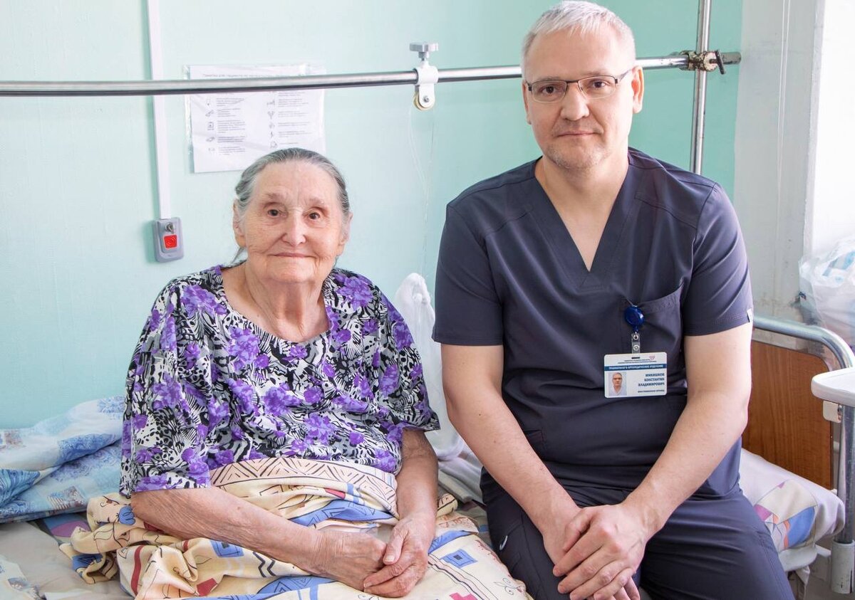    Травматологи из Нижневартовска поставили на ноги 92-летнюю пациентку