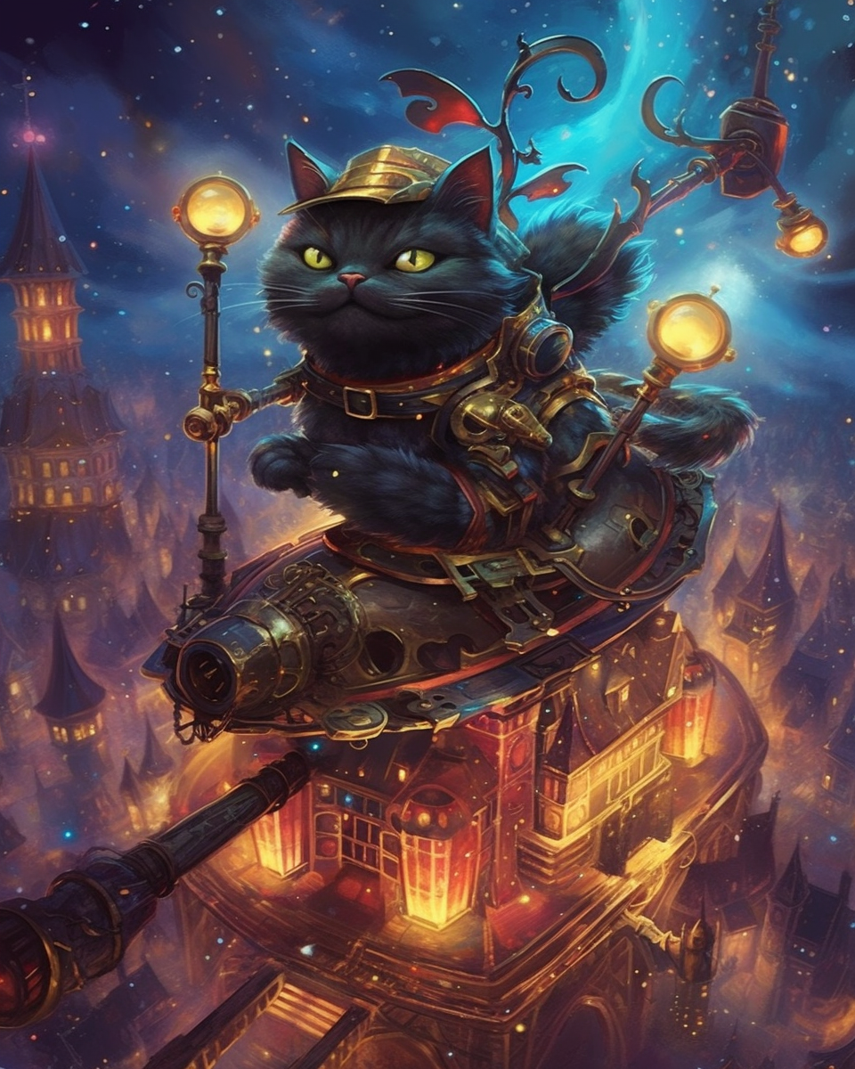 Steampunk Cat