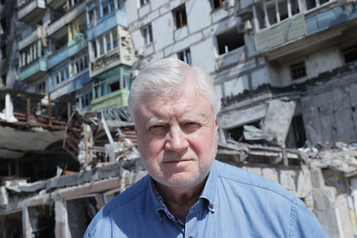 Во время поездки в Мариуполь летом 2022 года