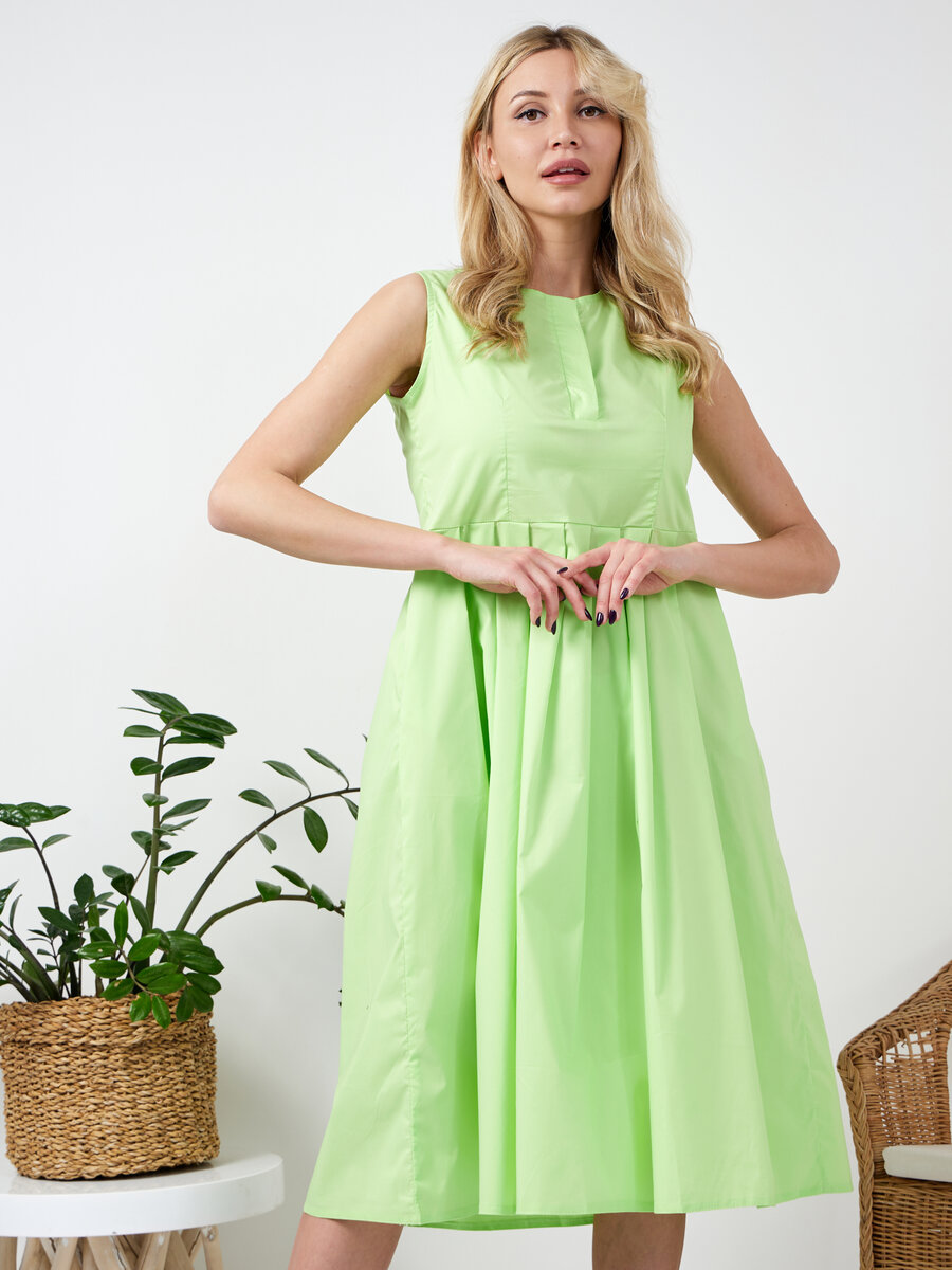 сарафан женский зеленый летний