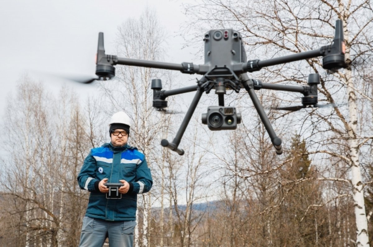    Новый квадрокоптер способен обследовать территории более 5 км.