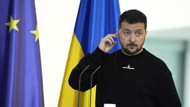 © AP Photo / Matthias Schrader Президент Украины Владимир Зеленский. Архивное фото