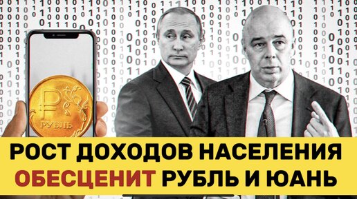 ИНФЛЯЦИЯ в России и Китае начнет расти СИНХРОННО. Экономический прогноз курса