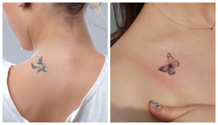 Маленькие женские тату: фото больших татуировок для девушек и женщин