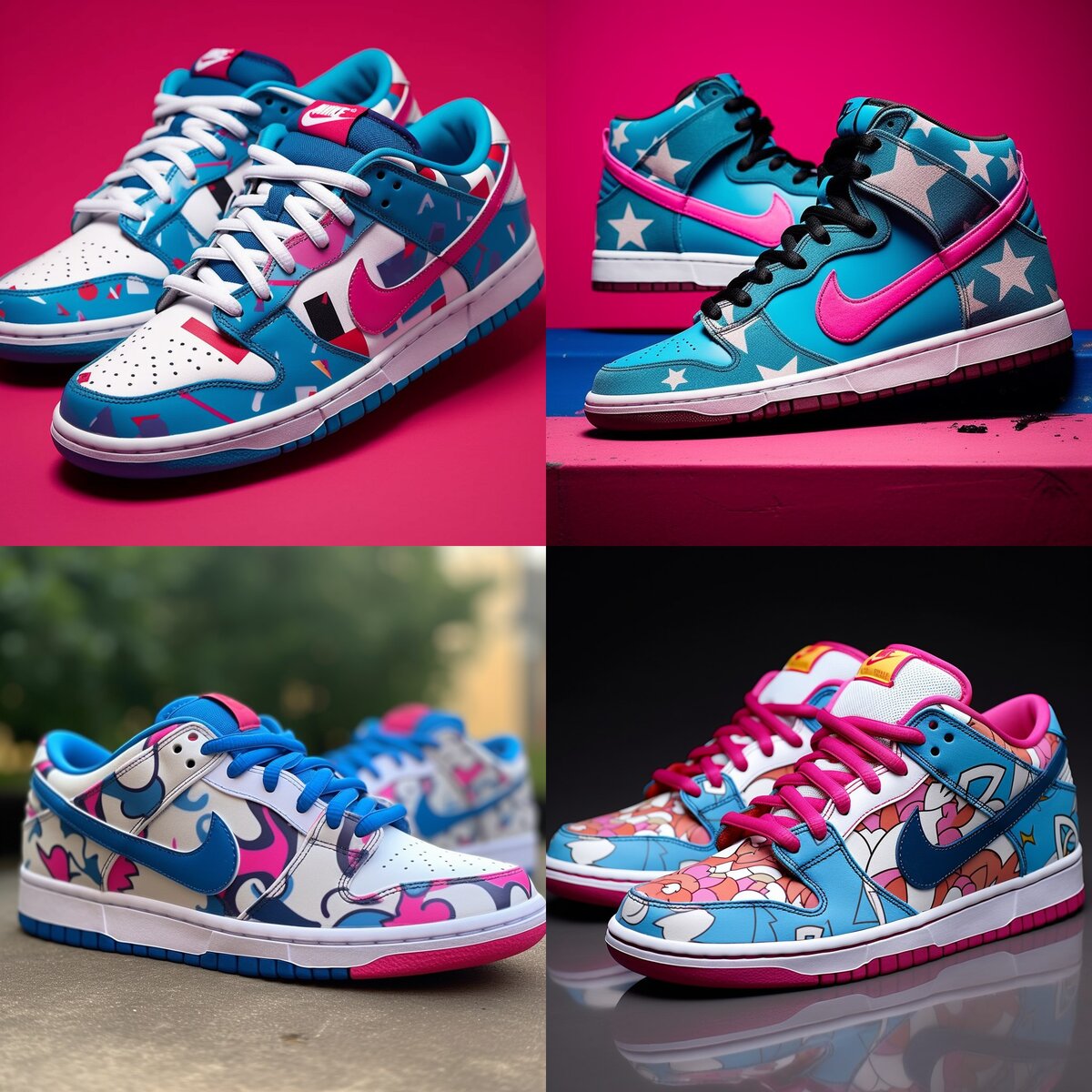 Nike dunk shop x parra